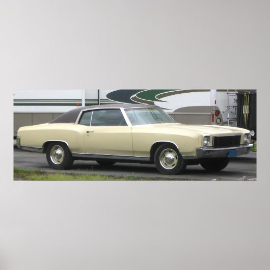 1971 Chevrolet/Chevrolet Monte Carlo Poster (Vorne)