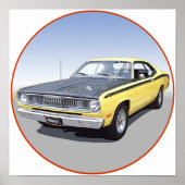1971 Duster 340 Poster (Vorne)
