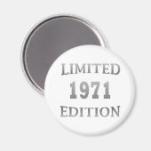 1971 geboren 53. Geburtstag Magnet (Vorderseite/Rückseite)