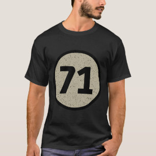 1971 Geburtstag Retro Science Nerd Geek Meilenstei T-Shirt