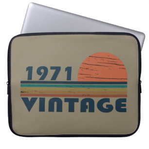 1971 Geburtstags-Jahrgang Laptopschutzhülle