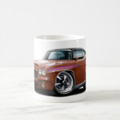 1971 GTO Richter-Bronze-Schwarze Spitze Kaffeetasse (Mittel)