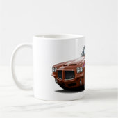 1971 GTO Richter-Bronze-Schwarze Spitze Kaffeetasse (Links)