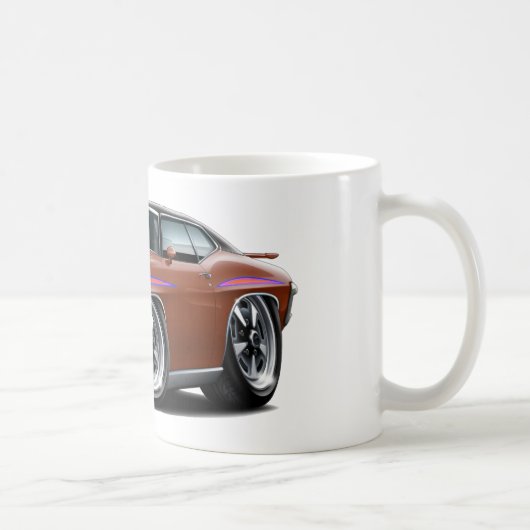 1971 GTO Richter-Bronze-Schwarze Spitze Kaffeetasse (Rechts)