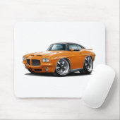 1971 GTO Richter-Orange-Schwarze Spitze Mousepad (Mit Mouse)