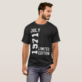 1971 Juli Glückwunsch zum Geburtstag Party T-Shirt (Vorne ganz)