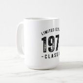 1971 klassisches Geburtsjahr Kaffeetasse (Vorderseite Links)