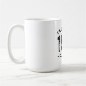 1971 klassisches Geburtsjahr Kaffeetasse (Links)