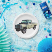 1971 Land Rover Lieferwagen Truck Pappteller (Party)