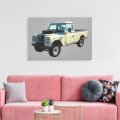 1971 Land Rover Pickup Truck Leinwanddruck (Insitu (Wohnzimmer))