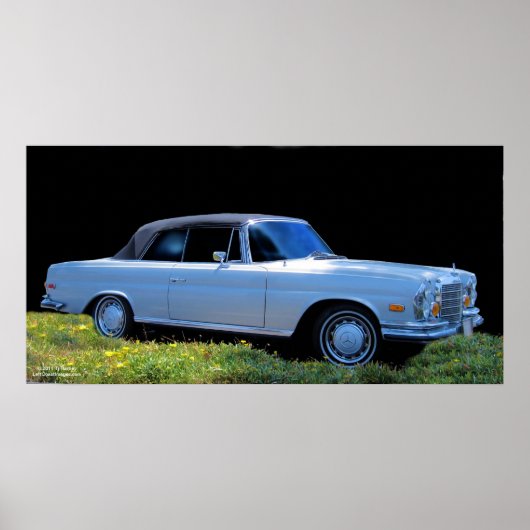 1971 MB 280SE 3,5-Konvertible POSTER (Vorne)