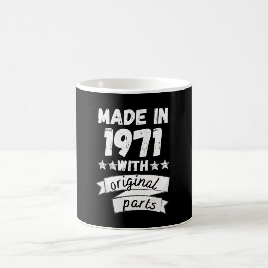 1971 mit Originalteilen hergestellt, Kaffeetasse (Mittel)