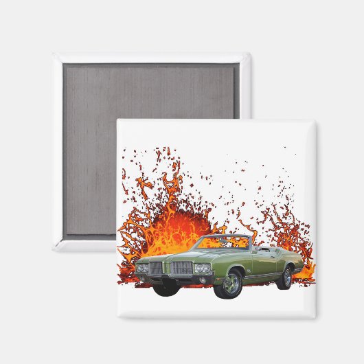 1971 Olds Cutlass Magnet (Vorderseite/Rückseite)