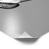 1971 Oldsmobile Cutlass Supreme Car Illustration Fotodruck (Ecke)