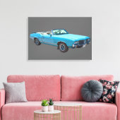 1971 Oldsmobile Cutlass Supreme Muscle Car Leinwanddruck (Insitu (Wohnzimmer))