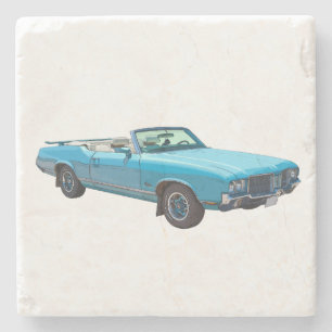 1971 Oldsmobile Cutlass Supreme Muscle Car Steinuntersetzer