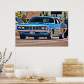 1971 Plymouth 'Cuda 383 Poster (Küche)