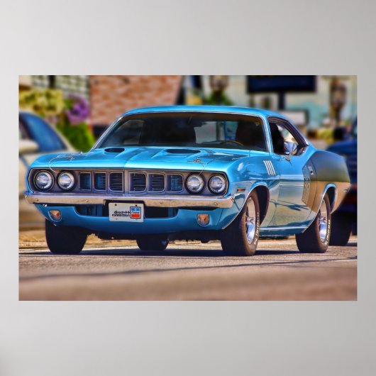 1971 Plymouth 'Cuda 383 Poster (Vorne)