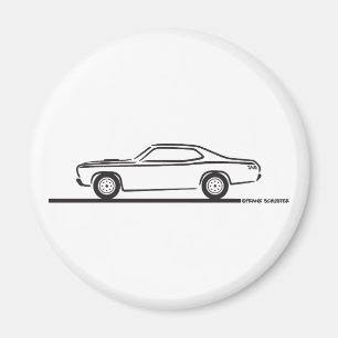 1971 Plymouth Duster Magnet