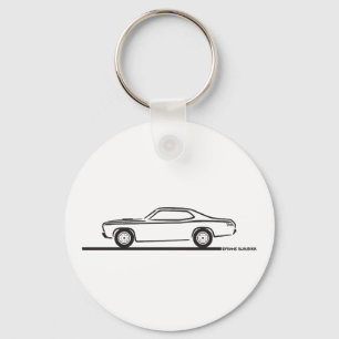 1971 Plymouth Duster Schlüsselanhänger