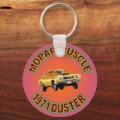 1971 Plymouth Duster Schlüsselanhänger. Schlüsselanhänger (Vorderseite)