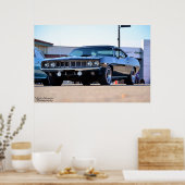 1971 Plymouth Hemi Cuda Poster (Küche)
