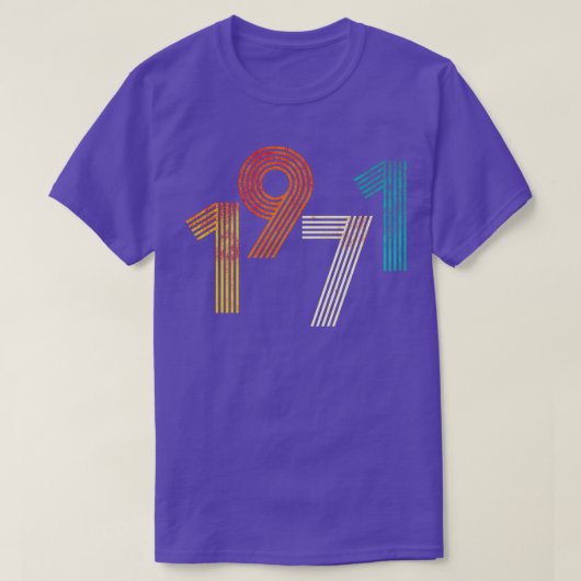 1971 Retro T-Shirt (Design vorne)