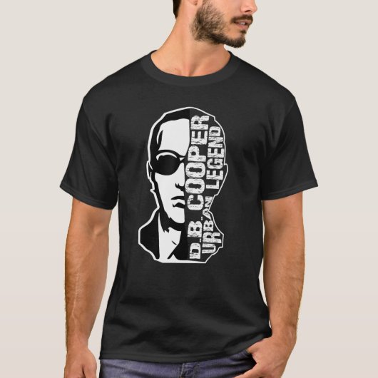 1971 Skyjacking Heist, Cryptid, Urban Legend D B T-Shirt (Vorderseite)