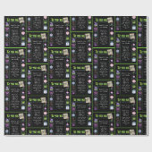 1971 - Trivia zum Geburtstag Geschenkpapier (Flach)