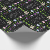 1971 - Trivia zum Geburtstag Geschenkpapier (Ecke)