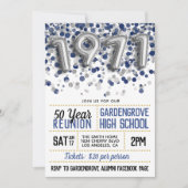 1971 Uni-Wiedersehen Einladung (Vorderseite)