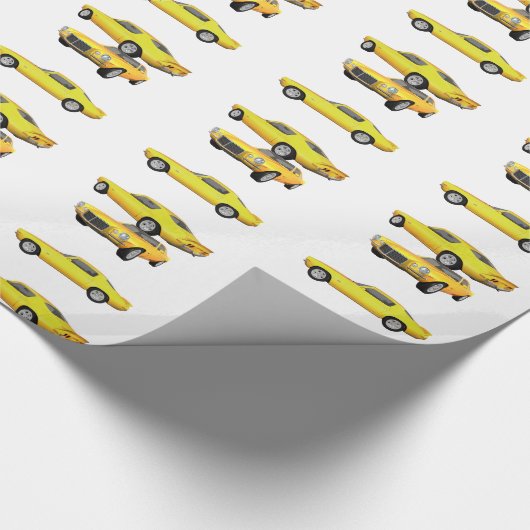 1972 Camaro: Geschenkpapier (Ecke)