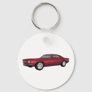 1972 Camaro: Muskelkater: Candy Apple Finish: Schlüsselanhänger