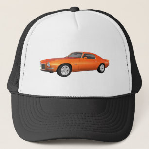 1972 Camaro: Muskelkater: Orange Finish: Truckerkappe