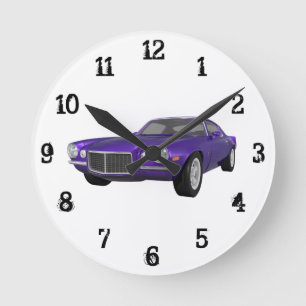 1972 Camaro: Wall-Uhr Runde Wanduhr
