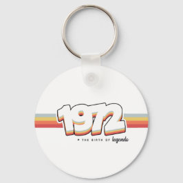 1972 Die Geburt von Legenden Schlüsselanhänger