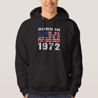 1972 Geburtstag Geboren in Amerika Pride American  Hoodie