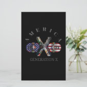 1972 Generation X American Skateboard Briefpapier (Stehend Vorderseite)