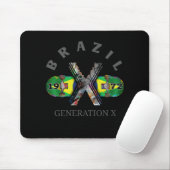 1972 Generation X Brasilianisches Skateboard Mousepad (Mit Mouse)