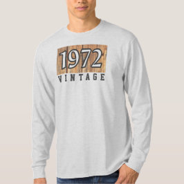 1972 Jahr des T - Shirt