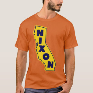 1972 Kalifornien mag Nixon T-Shirt