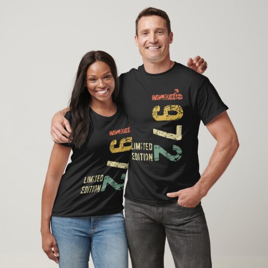 1972 Limited Edition 50 Years 50th Birthday Gift T-Shirt (Unisex)