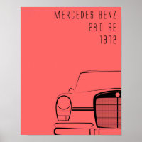 1972 Mercedes Benz 280SE