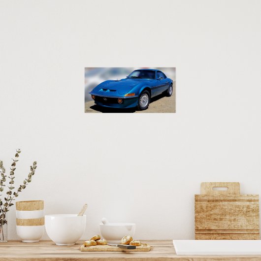 1972 Opel GT Poster (Küche)