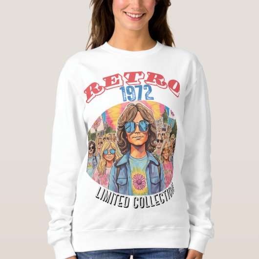 1972 RETRO - RETRO REVIVAL (BEGRENZTE SAMMLUNG) SWEATSHIRT (Vorderseite)