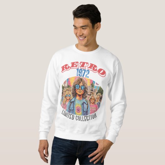 1972 RETRO - RETRO REVIVAL (BEGRENZTE SAMMLUNG) SWEATSHIRT (Vorne ganz)