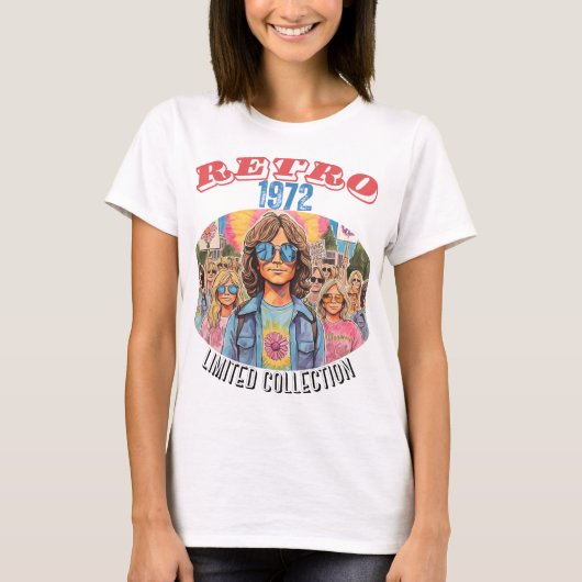 1972 RETRO - RETRO REVIVAL (BEGRENZTE SAMMLUNG) T-Shirt (Vorderseite)