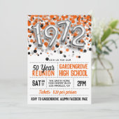 1972 Uni-Wiedersehen Einladung (Stehend Vorderseite)