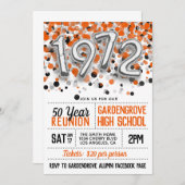 1972 Uni-Wiedersehen Einladung (Vorne/Hinten)