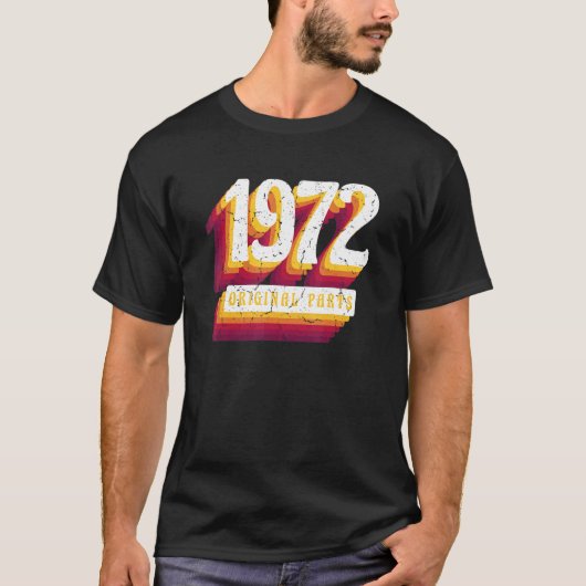 1972 Urteile 50er Geburtstag T-Shirt (Vorderseite)